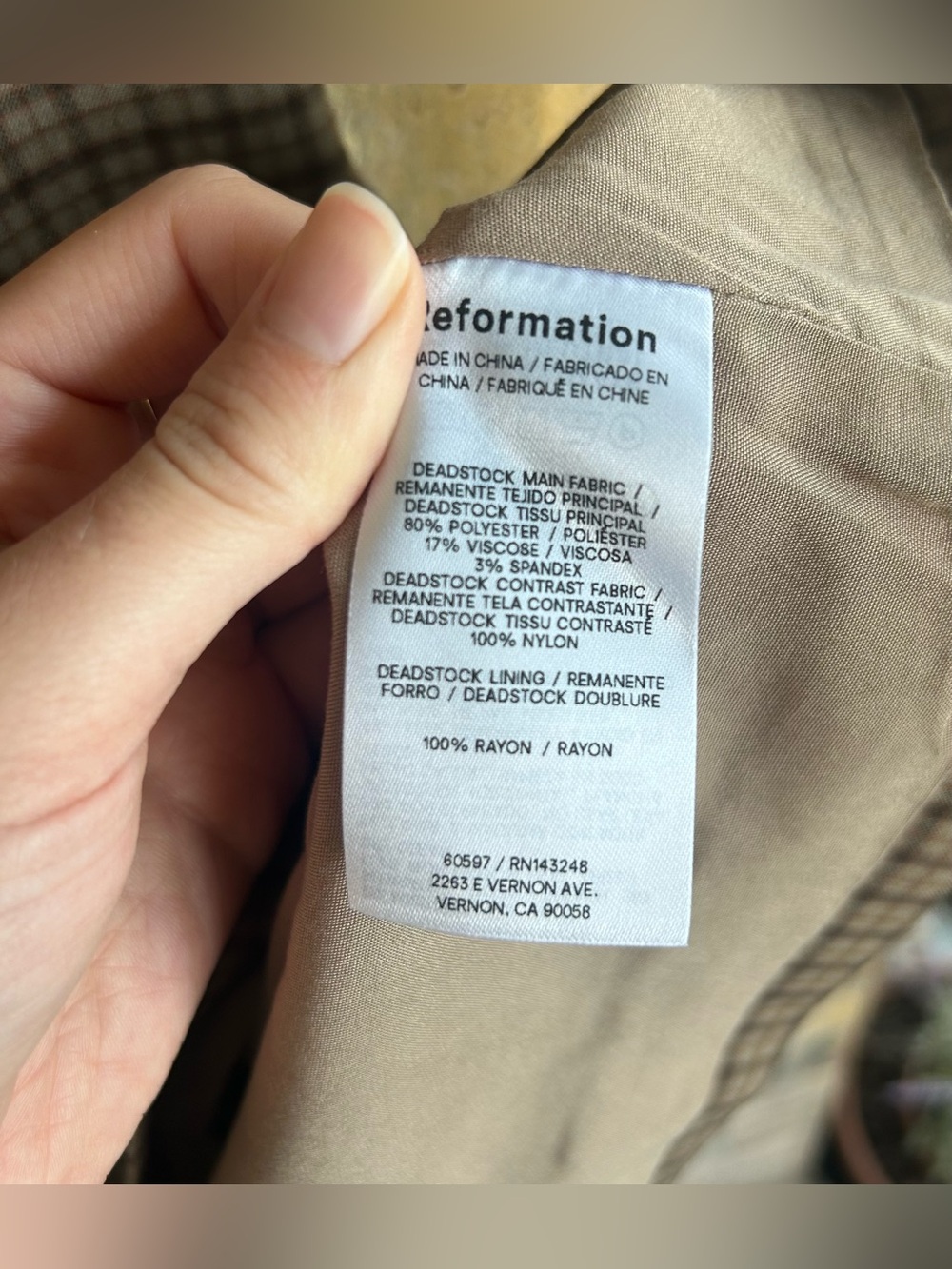 Reformation × Kacey Musgraves Bunny
Mixed Media Minidress Size 12 - Picture 5 of 6